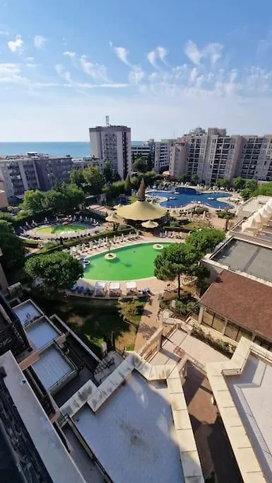 Apartman V 5 Rezorte S Vyhladom Na More A Bazeny Sunny Beach Bulgaria