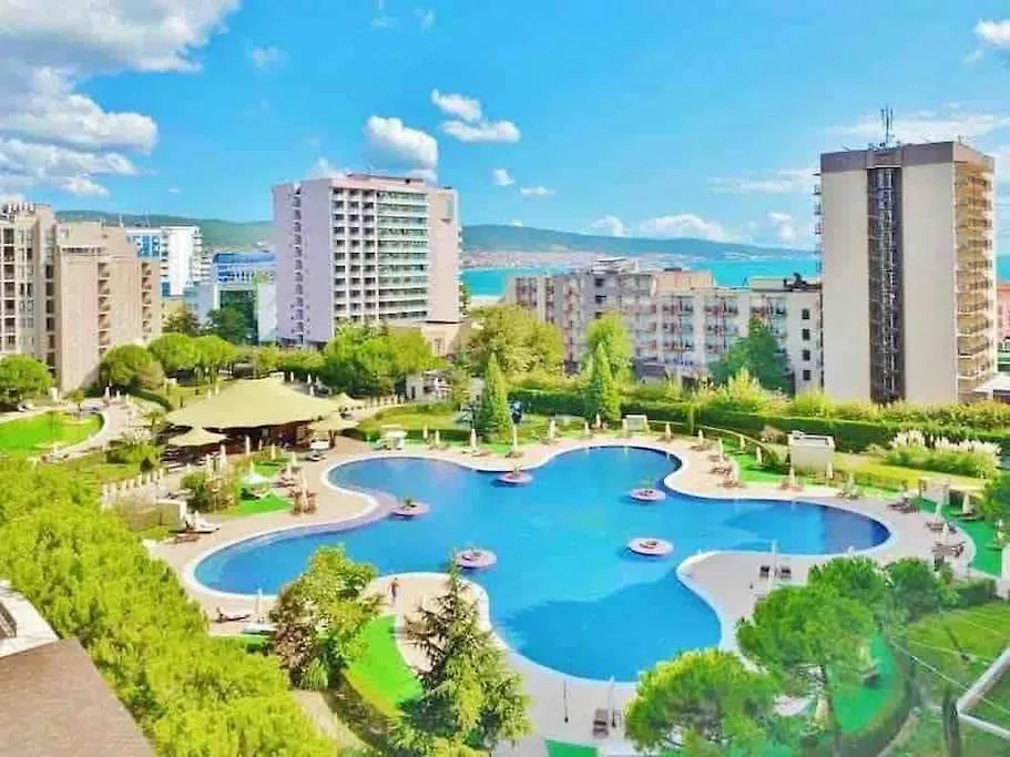 Apartman V 5 Rezorte S Vyhladom Na More A Bazeny Sunny Beach Bulgaria